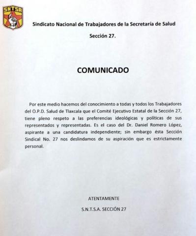 Da la espalda Blanca Águila a excolaborador