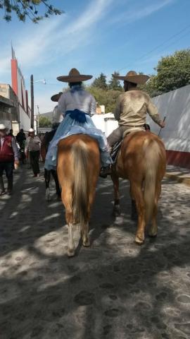 Participan Charros de Calpulalpan en Feria de Tepetlaoxtoc Edomex imagen 2