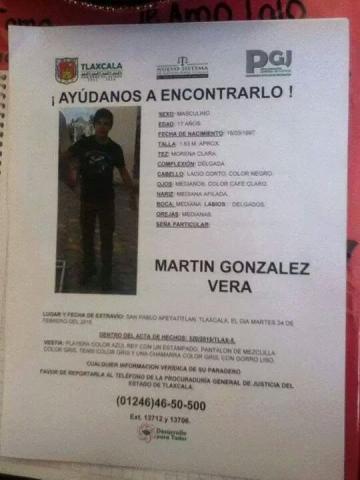 Dos alertas por jóvenes desaparecidos en Chiautempan y Apetatitlán imagen 1