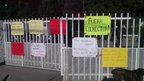 Les voy a romper su puta madre: Director CBTIS 211 imagen 1