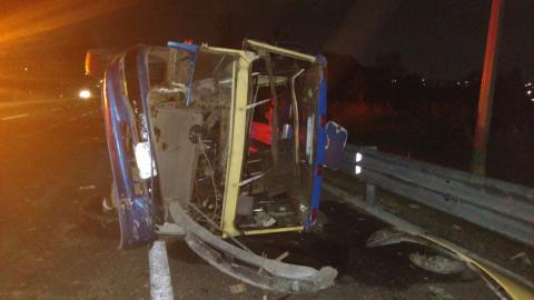 Jugaban carreras en la autopista de la muerte y provocan accidente imagen 3