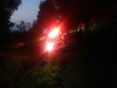 Ambulancia de la Cruz Roja sufre accidente al trasladar un enfermo imagen 2