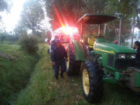 Ambulancia de la Cruz Roja sufre accidente al trasladar un enfermo imagen 1