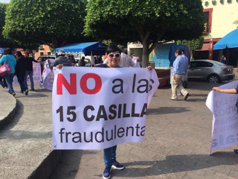 Repudia Morena 15 casillas especiales y tómbola que tumbó candidaturas imagen 1