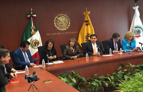 Irregularides y fraude en la elección, denuncia Lorena en el Senado
