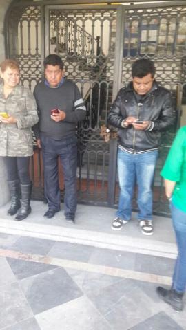 Trabajadores municipales cierran alcaldía de San Pablo del Monte imagen 2