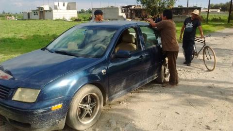 Motociclista resulta lesionado al ser impactado en Nativitas imagen 1