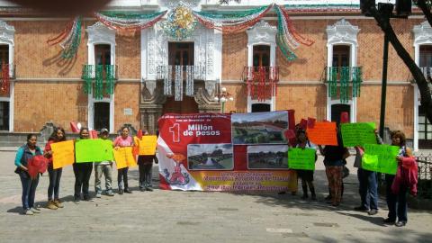 Millón de pesos para puente confronta a Antorchistas y a alcalde imagen 1