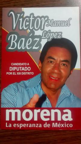 Con manifestación Víctor Báez demostrará poder a Tomas Orea imagen 2
