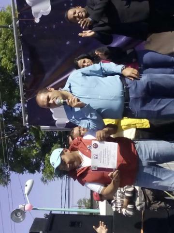 Realizan partida de Rosca de Reyes en Santa Cruz Tlaxcala imagen 3