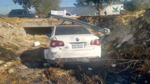 Ebrio provoca carambola de 5 autos en la Tlaxcala-Texmelucan imagen 2