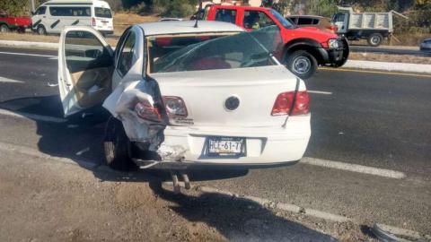 Ebrio provoca carambola de 5 autos en la Tlaxcala-Texmelucan imagen 3