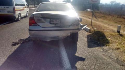 Ebrio provoca carambola de 5 autos en la Tlaxcala-Texmelucan imagen 4
