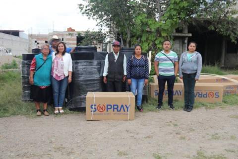 Entregan en Papalotla paquetes hidráulicos imagen 1