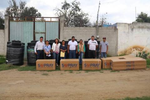 Entregan en Papalotla paquetes hidráulicos imagen 2
