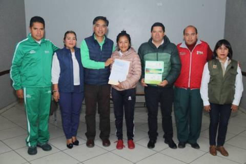 Reconoce alcalde de Papalotla a deportistas destacados imagen 1