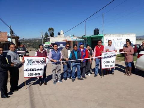 Asiste el diputado José Luis Garrido a inauguración obra en Xaltocan imagen 2