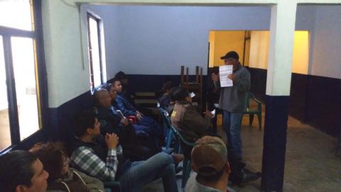 Recibe capacitación para la movilización de ganado cuerpo policiaco local de Tequexquitla
