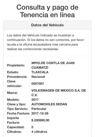 Le dan vuelta a Don Cheto con un automóvil de la alcaldía