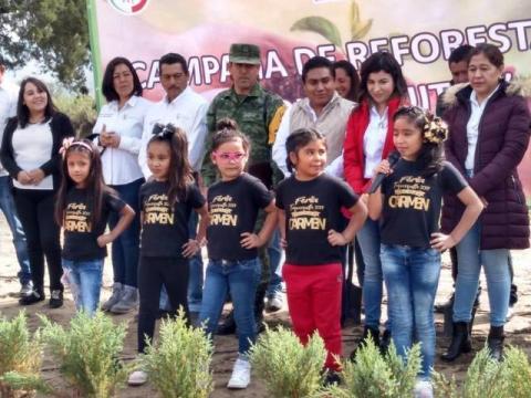 Oscar Vélez para por reforestación de Tequexquitla imagen 8