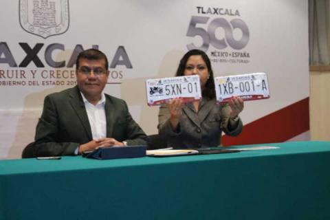 Ramírez Conde anuncia campaña de reemplacamiento, habrá abasto suficiente