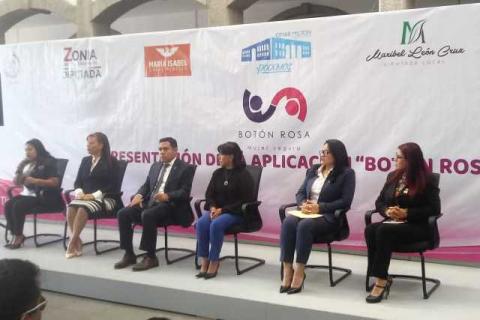 Lanzan app Botón Rosa, mujeres podrán pedir ayuda en caso de peligro