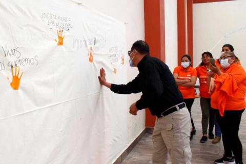 Ayuntamiento de Xiloxoxtla se suma a la lucha contra la violencia hacia las mujeres