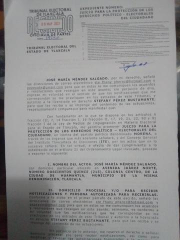 Insisten en echar abajo la candidatura del poblano Carlos Santiago Pimentel imagen 1