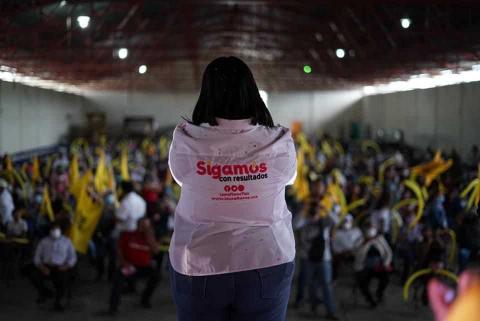 Comprometida con Benito Juárez, arranca Laura Flores campaña de "corazón" imagen 9