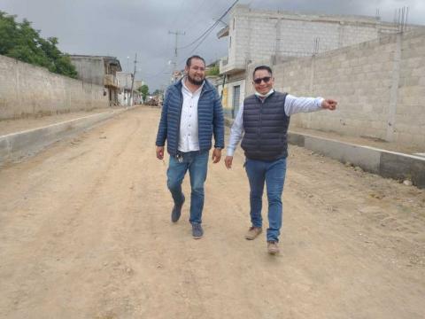 Oscar Pérez cerrará su administración con 38 obras en beneficio de Quilehtla