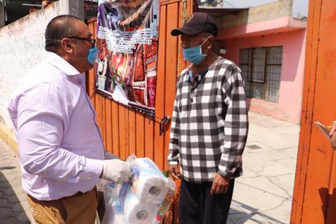 Gobierno de Xicohtzinco erogó más de 1 MDP en apoyos a familias por la pandemia
