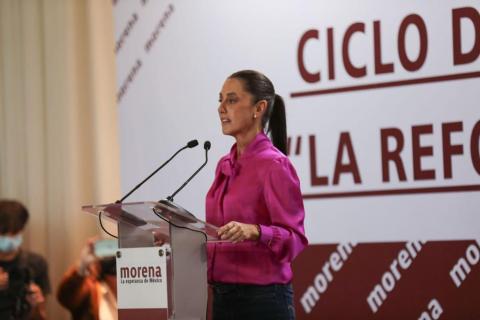 Claudia Sheinbaum llama a invertir ahorros por reforma electoral a favor de la gente imagen 6