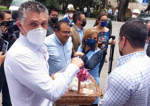 Inicia de rehabilitación de la carretera Tetlatlahuca y Domingo Arenas