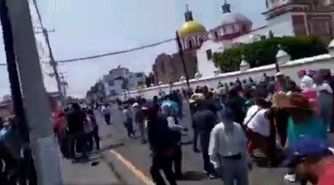 Vinculan a proceso a masculino que disparó contra un manifestante en Xicohtzinco