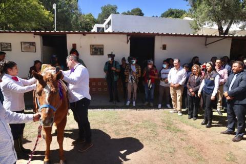Inaugura Gobernadora servicio de equinoterapia en el sistema estatal DIF imagen 2