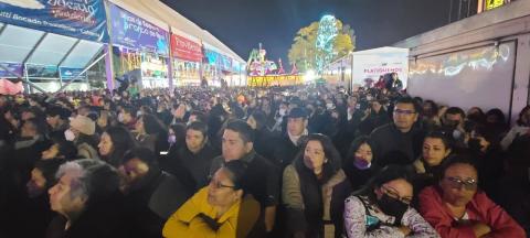 Cimbran Flans y Pandora el teatro del pueblo de la "Gran Feria Tlaxcala 2022" imagen 4
