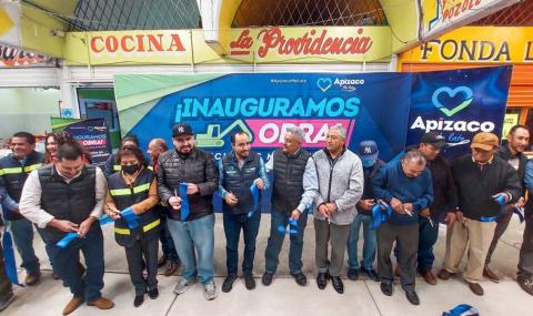 Gobierno de Apizaco rehabilita drenaje del Mercado 12 de Mayo imagen 3