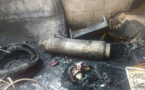 Explosión por acumulación de gas dejó un lesionado en Calpulalpan