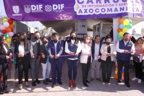Llega a Axocomanitla el primer carrusel de información y servicios del año imagen 2