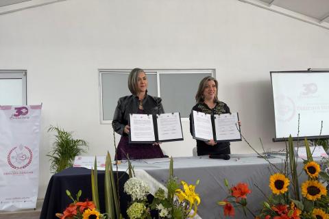 Firma de convenio entre la CEDH y la Fundación Gilberto Rincón Gallardo imagen 1