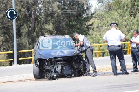 Una mujer lesionada deja volcadura en Atlihuetzia imagen 4