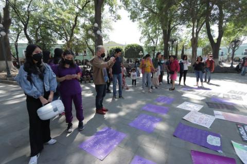Primer festival feminista en la Plaza de la Constitución imagen 7