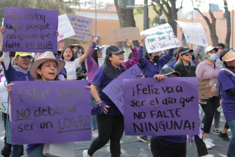 Marcha conmemorativa al 8M, día Internacional de la Mujer imagen 5
