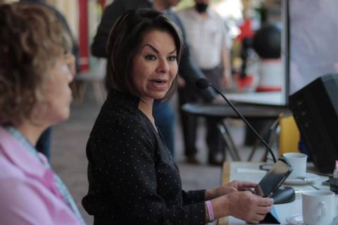 La violencia contra la mujer no se va a erradicar decorando espacios públicos: Minerva Hernández imagen 9