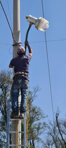 Apetatitlán avanza en el programa permanente de reparación de lámparas dañadas imagen 3