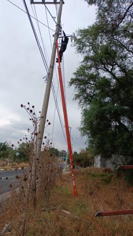 Apetatitlán avanza en el programa permanente de reparación de lámparas dañadas imagen 4