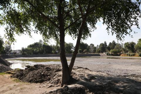Se seca la laguna de Zacatelco, alcalde sólo piensa en su reeleción imagen 1