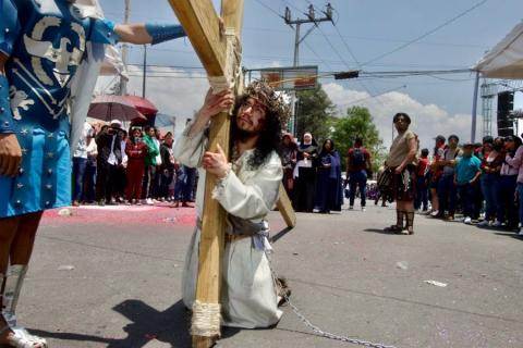 Finaliza el viacrucis edición 57 en el municipio de Chiautempan imagen 12