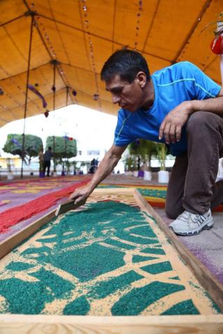 Todo preparado en Aztama para la Pasión de Cristo imagen 7