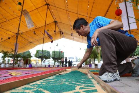 Todo preparado en Aztama para la Pasión de Cristo imagen 10